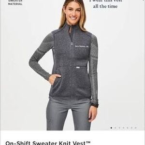 Women's Figs Sweater Knit Vest